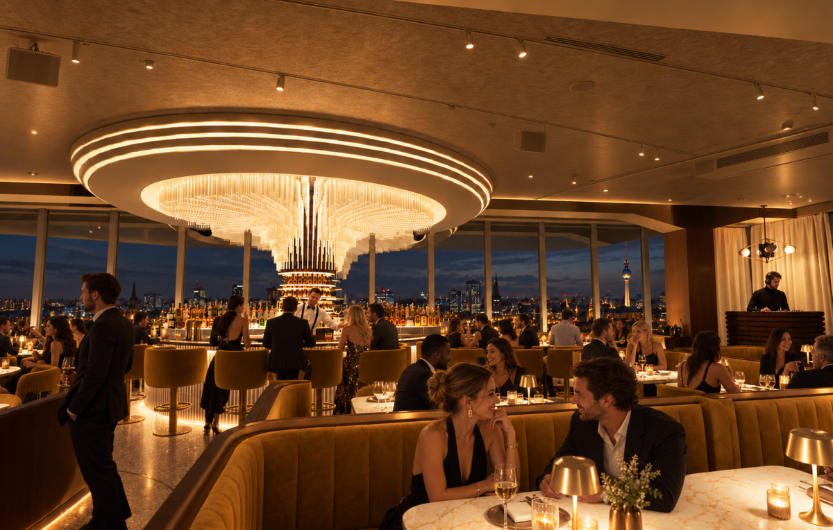 Studio giving form Edge Tower Restaurant